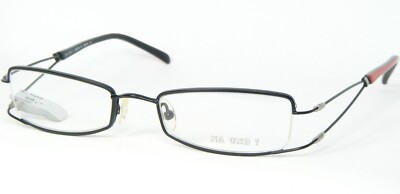 NA UND? Design MARION RAMM 83F337 S BLACK / RED EYEGLASSES 49-19-140mm Germany