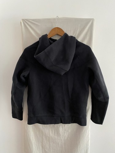 NIKE TECH FLEECE Black Full Zip Hoodie Size L Youth - Picture 3 of 4