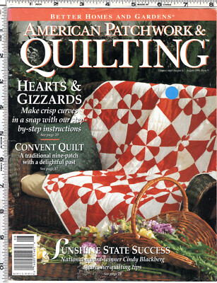 American Patchwork & Quilting Magazine by Better Homes and Gardens August 1994
