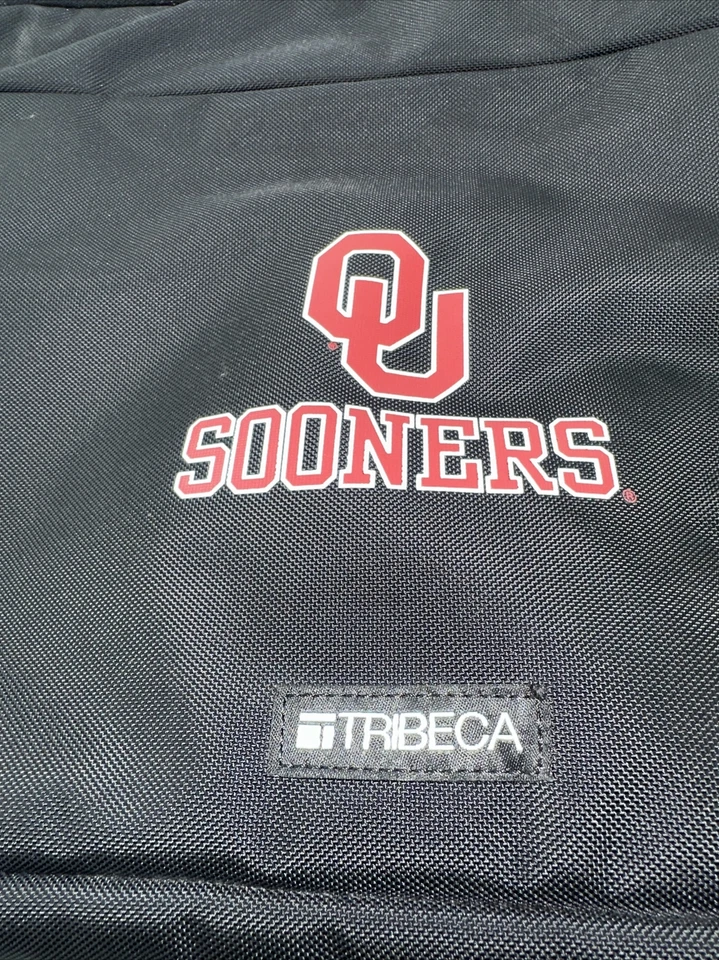 Tribeca OU Oklahoma University  Neoprene Black Laptop Sleeve for 15" Laptop - Image 2 of 4