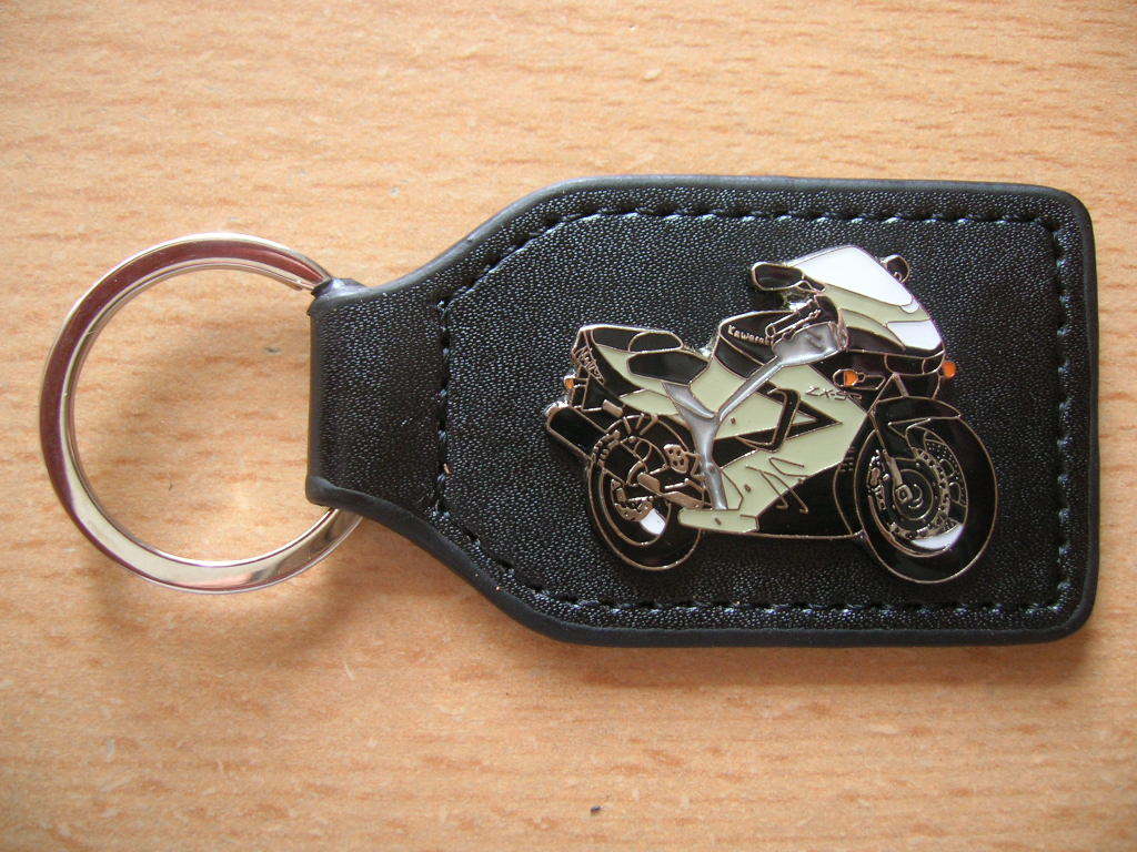 Schlüsselanhänger Kawasaki ZX 9 R / ZX9R grau Modell 1995 Schlüsselanhänger Kawasaki ZX 9 R / ZX9R grau Modell 1995