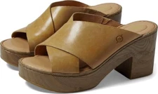 Børn Pavia Yellow Full Grain Leather Women's Shoes size 9