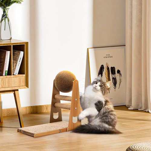 Scratching Post Cat Tree Climbing Activity Centre Kitten Bed Toy Scratcher Tower - Picture 152 of 354