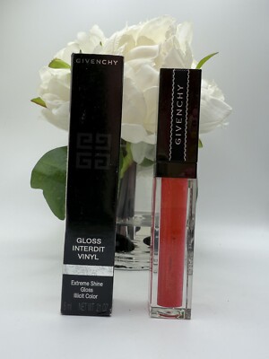 Givenchy Gloss Interdit Vinyl 11 Blod Orange 6ml/0.21oz FULL SIZE