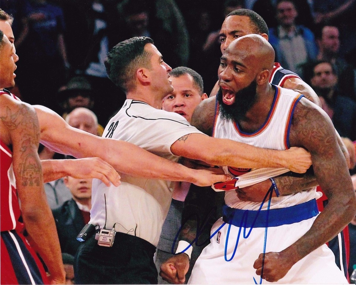 Quincy Acy autographed 8x10 New York Knicks #2 Free Shipping