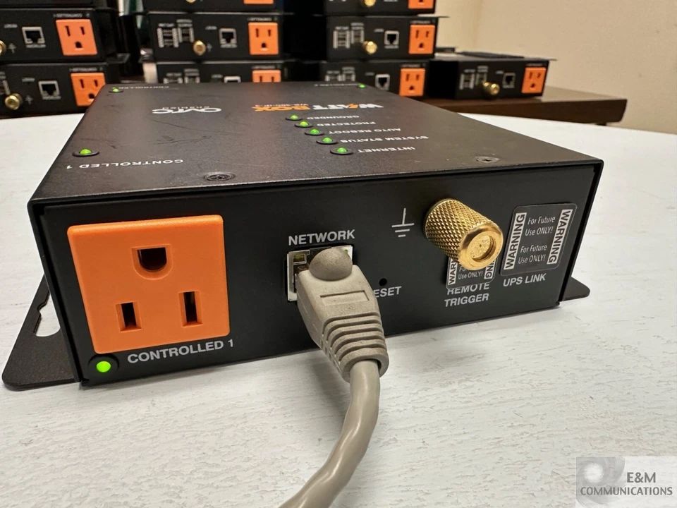 WB-300-IP-3 WATTBOX 3-OUTLET POWER SURGE AUTO REBOOT OVRC DEREG / FACTORY RESET! - Image 4 of 4