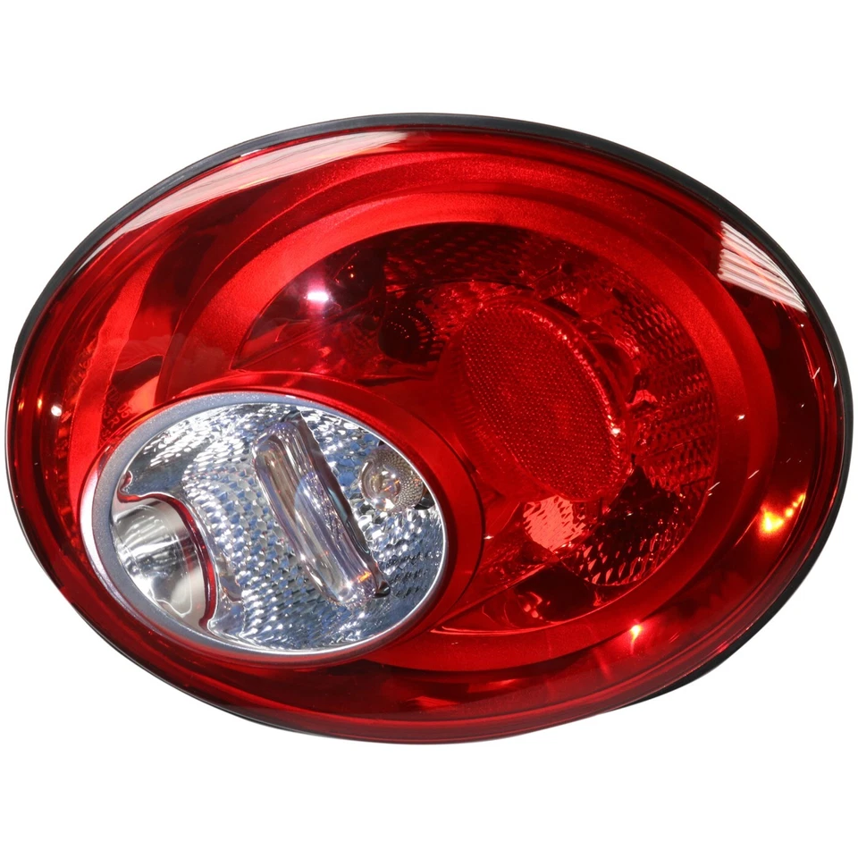 Juego de luces traseras para 06-10 Volkswagen Beetle LH y RH bombilla halógena roja transparente Foto 2 de 4