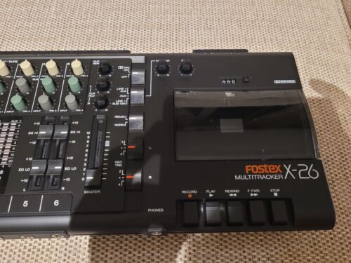 MINT Serviced Fostex X-26 4-Track Portastudio Multitrack Analogue Tape Recorder - Picture 3 of 18
