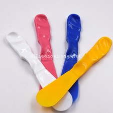 Espátula mezcladora de plástico dental para material de laboratorio de impresión alginato 4 colores Opt
