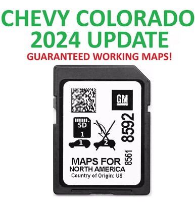 NEW 2024 CHEVY COLORADO 2019-2023 MAP UPDATE GPS Navigation SD Card 85618592
