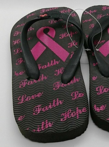 Flip Flops Comfy Classic Women Pink Size 7 HOPE FAITH Joy - Picture 8 of 12
