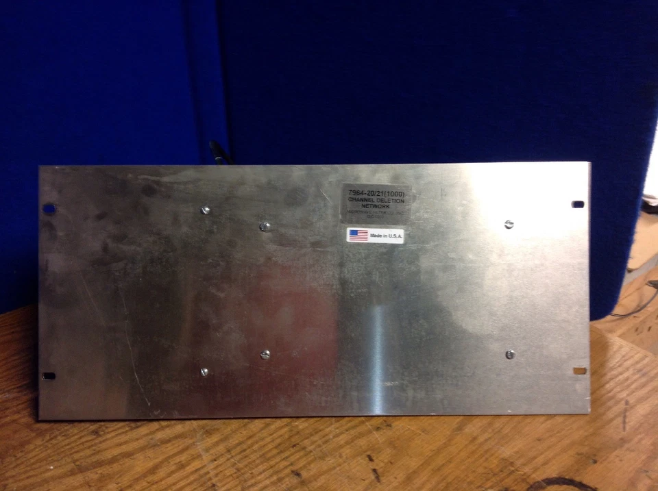 Microwave Filter Co.,Inc. Channel Deletion 7964-20/21(1000) D/C 0503 - Image 4 of 4