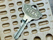 Kwikset TITAN Security Lock Key Locksport Locksmith Collector