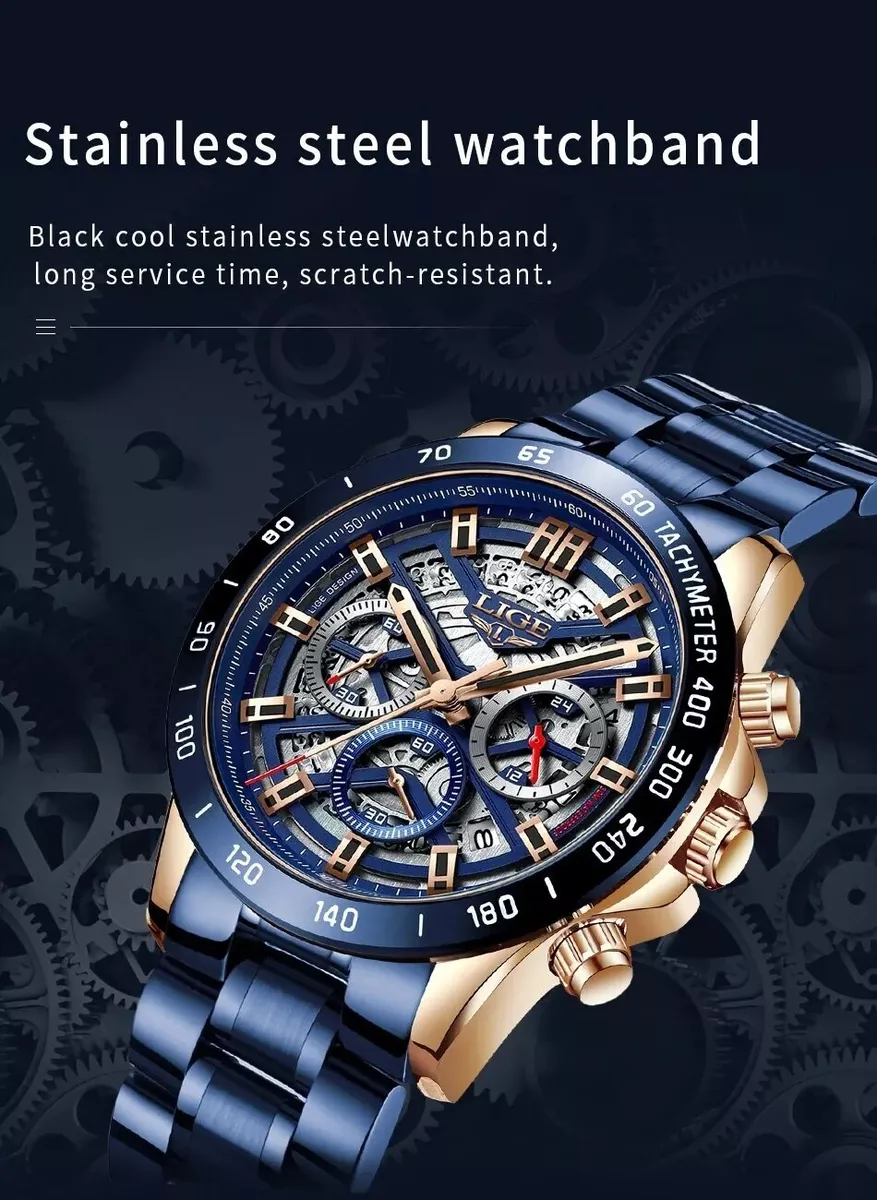 Tach top watch military