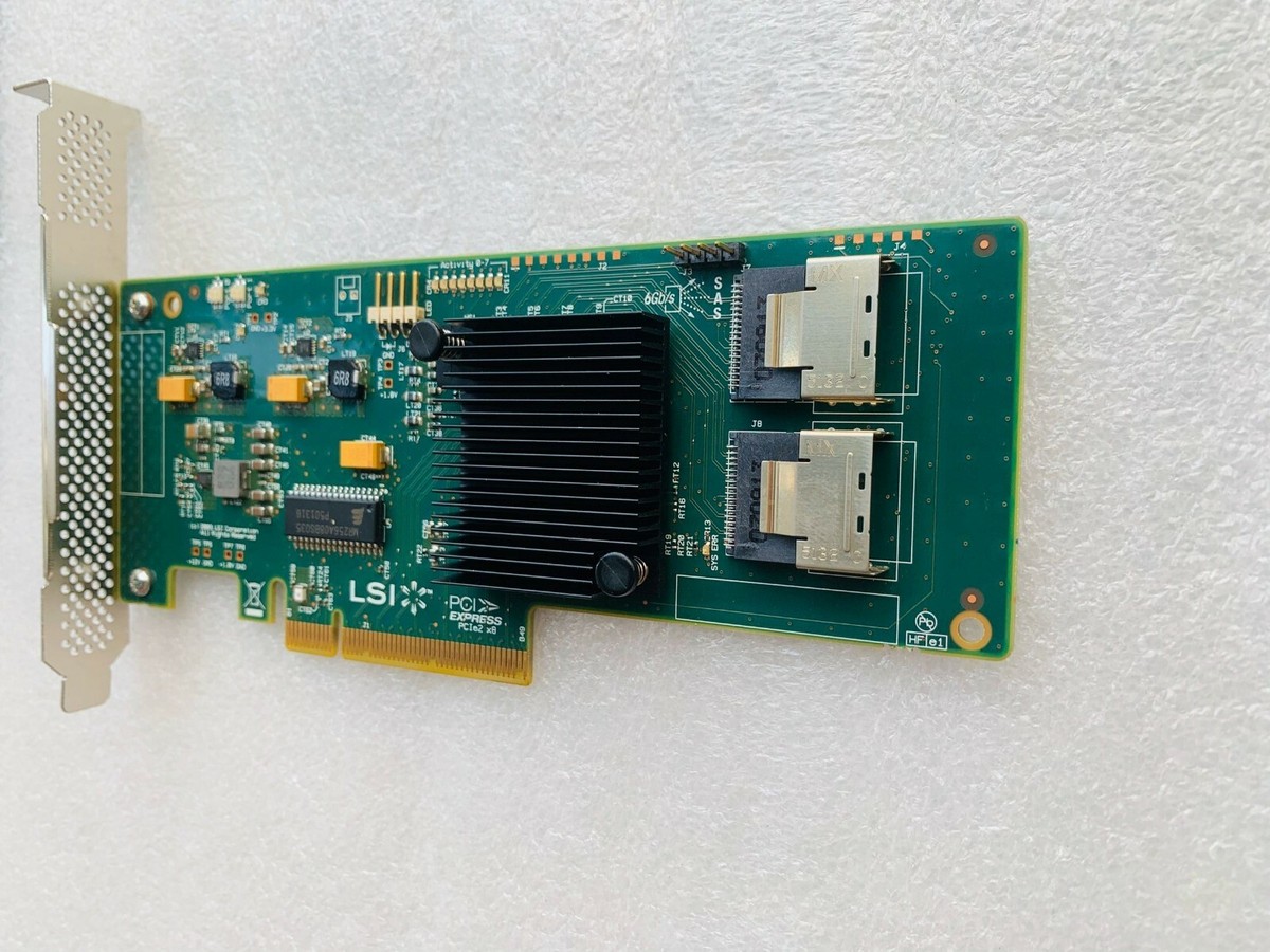 Carte Contrôleur SAS 9211-8I - 8 Ports SATA Et SAS PCIe 2.0 - 6 Gb/s