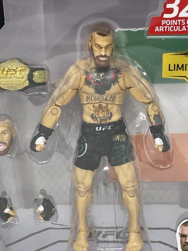 UFC Jazwares Connor McGregor 6" Edizione Limitata Ultimate Figure 2020 Nuovo con scatola - Foto 3 di 12