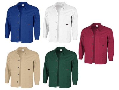 54 Arbeitsjacke Favorit BW 320 GR/ÜN Qualitex