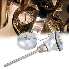 RTD PT100 Temperature Sensor Probe 1/2" NPT Thread Thermocouple Terminal Head