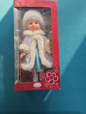 Gotz Brand Handcrafted Numbered Artist Doll Design Eskimo White Outfit NEW