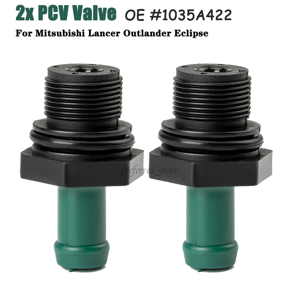 2PCS For Mitsubishi Valve PCV Eclipse Lancer 2.0L-L4 6P1361