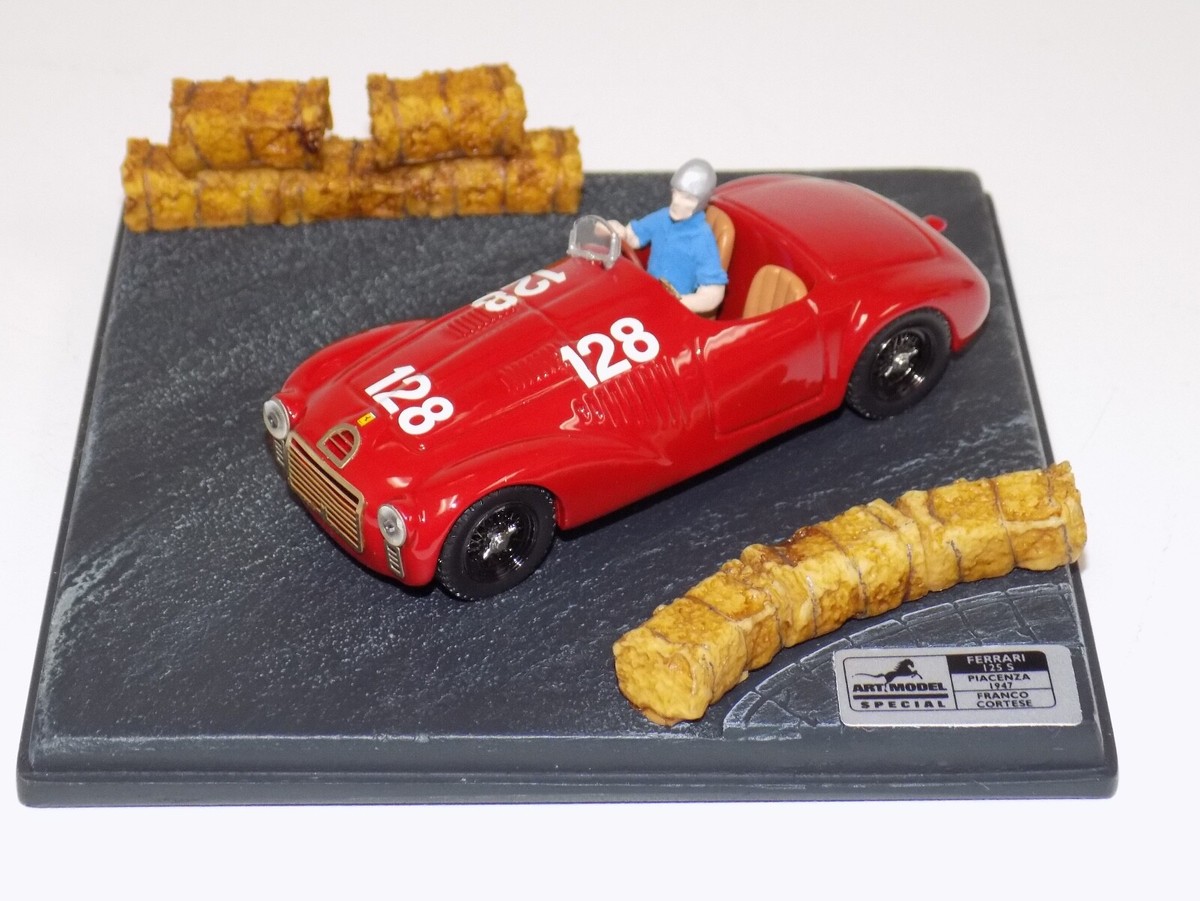 1/43 Art Model Ferrari Dino 125S #128 1947 Piacenza F.Cortese