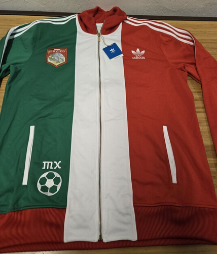Vintage Adidas Mexico Track Jacket Set World Cup Soccer Size 2XL Pants XL - Picture 4 of 17