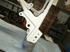 for Yamaha TY250R, my flexible footrest brackets 2 piece concept