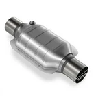 200 cell racing/sport catalytic converter metal connection ø63.5 mm Euro 3/4