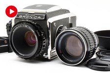 Final Late [Near Mint] Zenza Bronica S2A 6x6 75mm f/2.8 + 150mm f/3.5 JAPAN #139