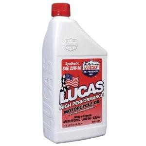 Lucas Oil High Performance Synthetic Oil - 0W50 - 1qt. Motorcycle ATV/UTV PWC