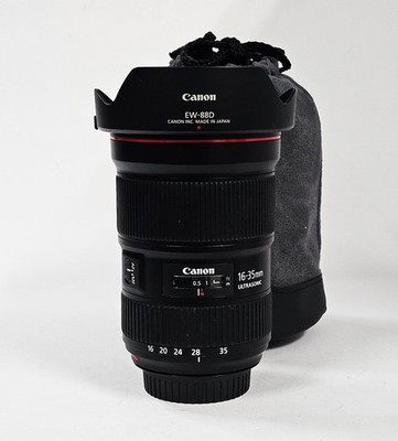 Canon EF 16-35mm f/2.8 L III USM Lens + CANON lens pouch