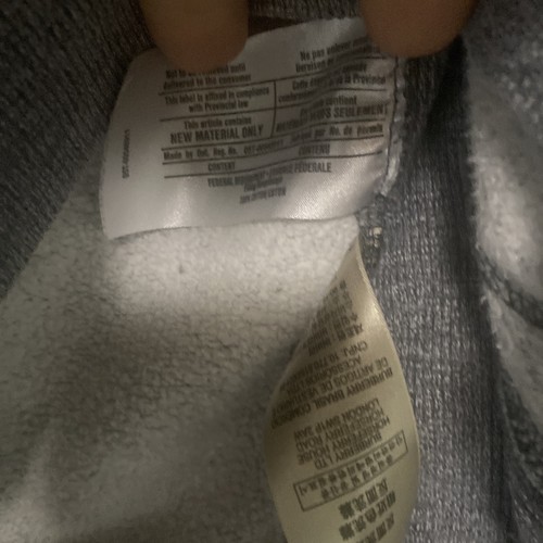 Burberry Zip Up Hoodie Medium Gray - Picture 7 of 9