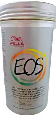 Wella EOS vegane Pflanzenhaarfarbe sanfte Tönung Nr.:5  GOLDEN CURRY  120g