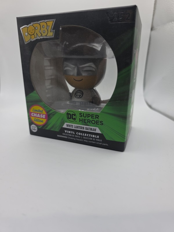 Funko Dorbz - DC Super Heroes - White Lantern Batman (Chase) #252 250- Bundle
