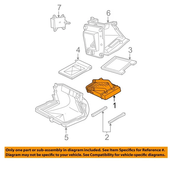 Núcleo calentador de climatización delantero para furgoneta Econoline Super Duty y Club Wagon 97-04 serie E Foto 4 de 4