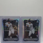 Topps 2026 Bowman Chrome Aaron Judge New York Yankees #22 2-Card Lot