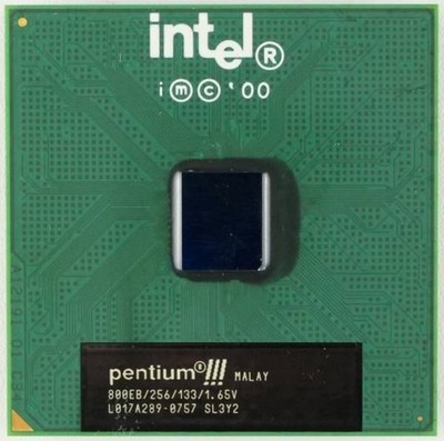Intel Pentium III 600Mhz 600 / 256KB / 133MHz FSB Socket 370 SL3VB 1.65v Tested