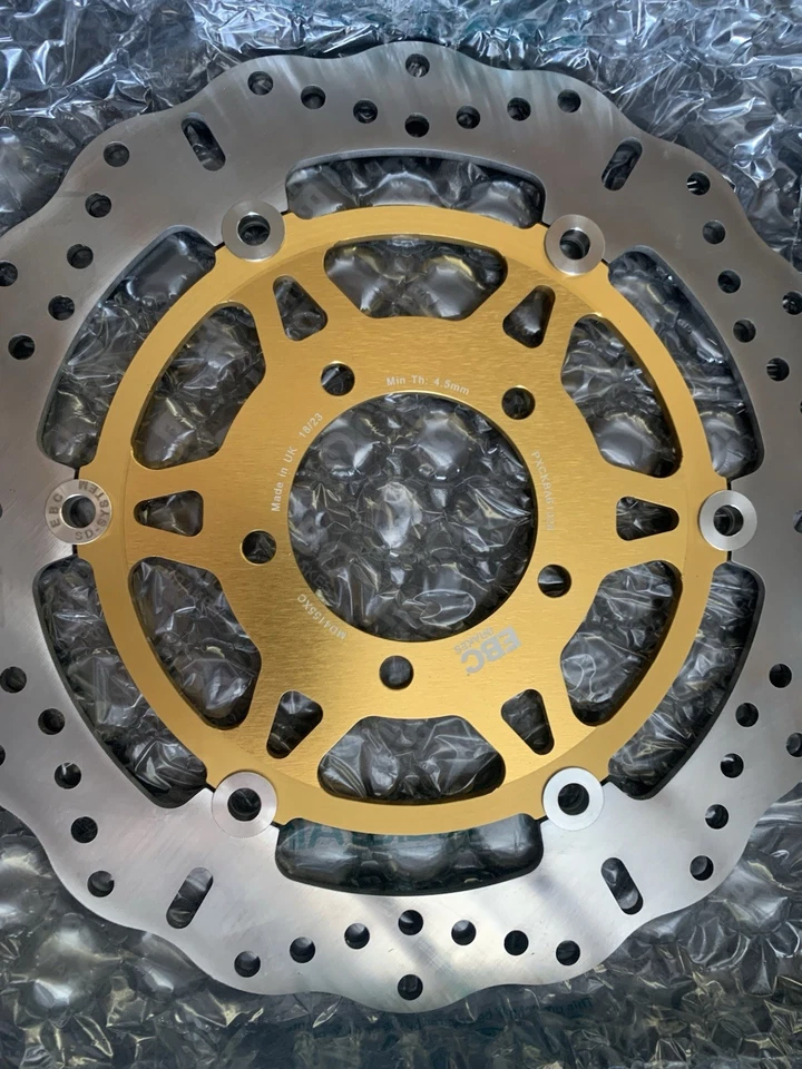 Rotor de freno de contorno serie EBC MD4155XC XC compatible con 09-24 ZX-6R ZX636 Foto 3 de 3