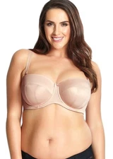 Sculptresse by Panache LINEN Dana Strapless Underwire Bra, US 34L, UK 34HH