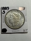 1889 S Morgan Silver Dollar AU/UNC Tough Date
