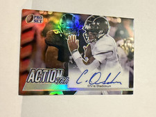 Chris Oladokun 2022 Leaf Pro Set Auto Action Ink AI-CO1 11/50