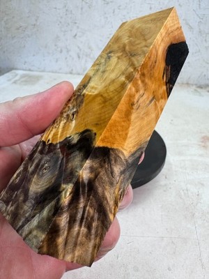 Stabilized Buckeye Burl Knife Blank | SBB 1245