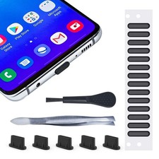 5PACK USB C Dust Plug Type C Port Cover for iPhone 17/17 For C 4 in 1