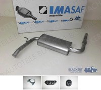 Imasaf Esd Auspuff Endtopf+Anbauteile FüR Fiat Fiorino Kasten+Pick Up 65 1.7 Td
