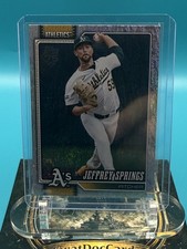2026 Topps Series 1 Jeffrey Springs Sand Glitter #87 Athletics