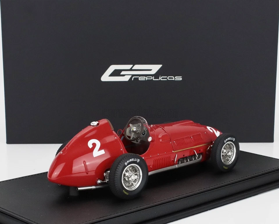MODELLINO AUTO STATICO GP REPLICAS FERRARI F1 375 ASCARI MONZA GP 1951 1/18 - Immagine 2 di 4