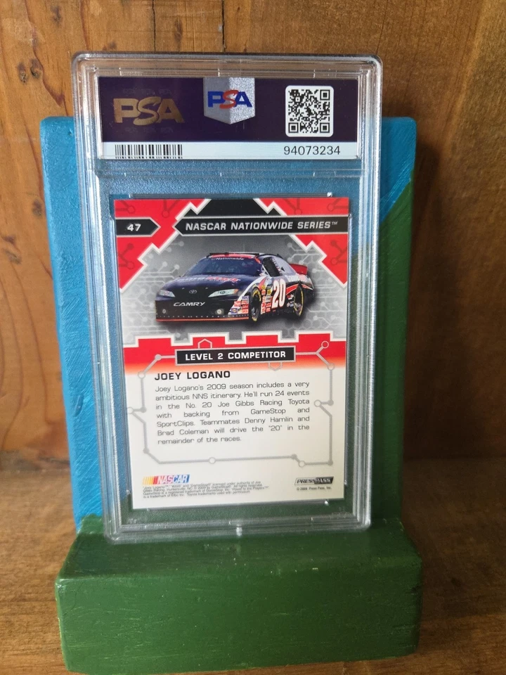 2009 Press Pass Stealth Chrome - Joey Logano #47 (RC) - Image 2 of 2