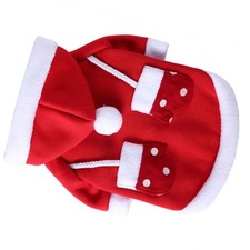 Warm Dog Clothes Coral Velvet Dog Costume Fashionable Hooded Design Pet Clothes