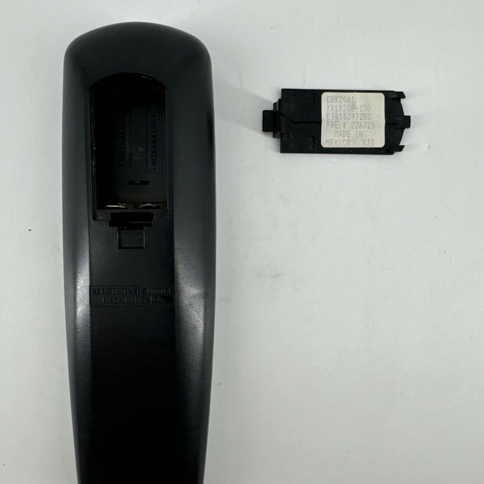 TV Remote Control GE General Electric CRK20A1 Black Grey Tested - Image 4 of 4