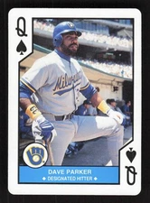 Dave Parker 1990 U.S. Playing Card Co. Major League All-Stars Playing Cards #Q